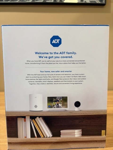 ADT S501R0-01 Security Base Station White w/ Power Cable