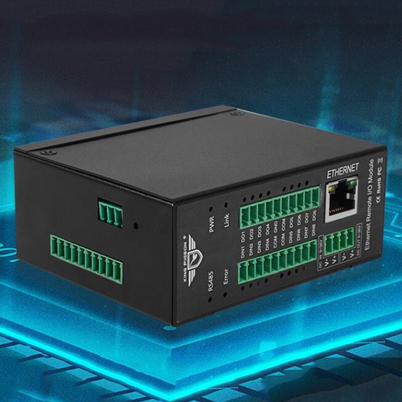 M100T Ethernet Remote IO Module Data Acquisition Module 2DI+2AI+2DO+1RS485+1Rj45