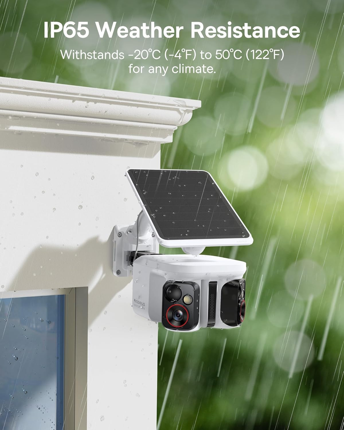 X1 Pro Dual-Tracking Solar Security Camera Outdoor Wireless, Dual 3K AI Cameras,