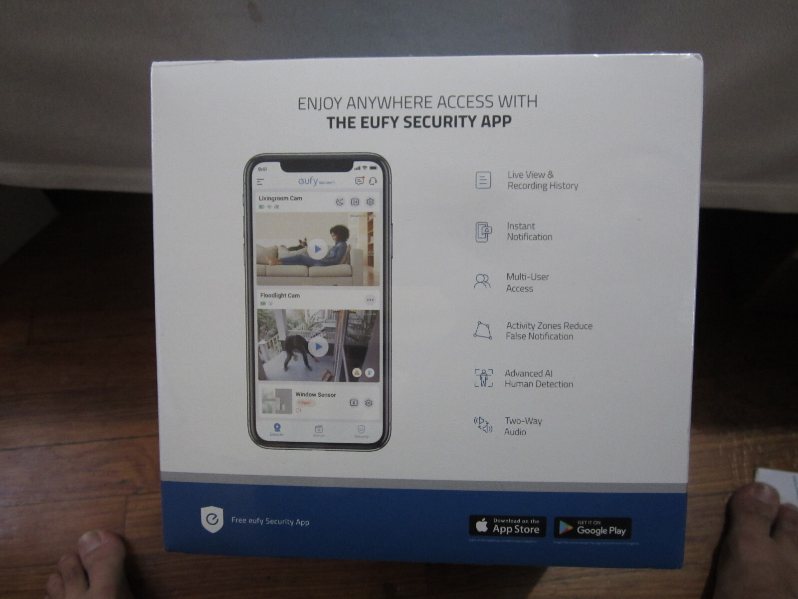 (NEW) Anker EufyCam 2 1080p 2-Cam Wireless Home Security Camera System