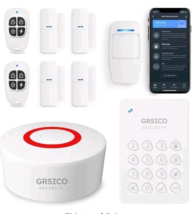Alarm System for Home Security, GRSICO