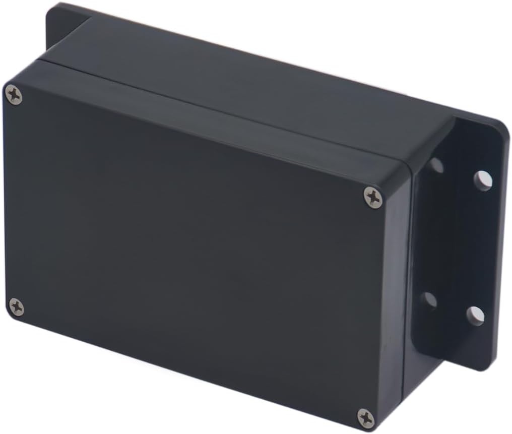 Project Box ABS Plastic Black Electrical Boxes IP65 6.2″x3.5″x2.4″,