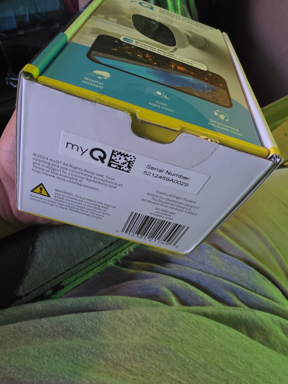 Chamberlain myQ Smart Outdoor Wired Camera