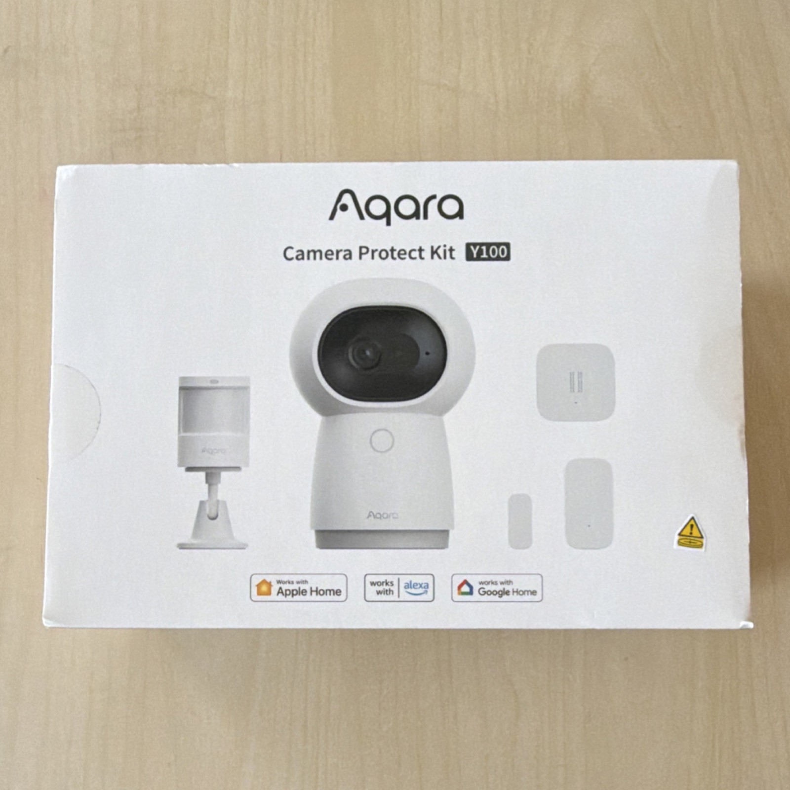 Aqara Y100 Camera Kit, Motion, Door & Vibration Sensors, Apple, Alexa, Google