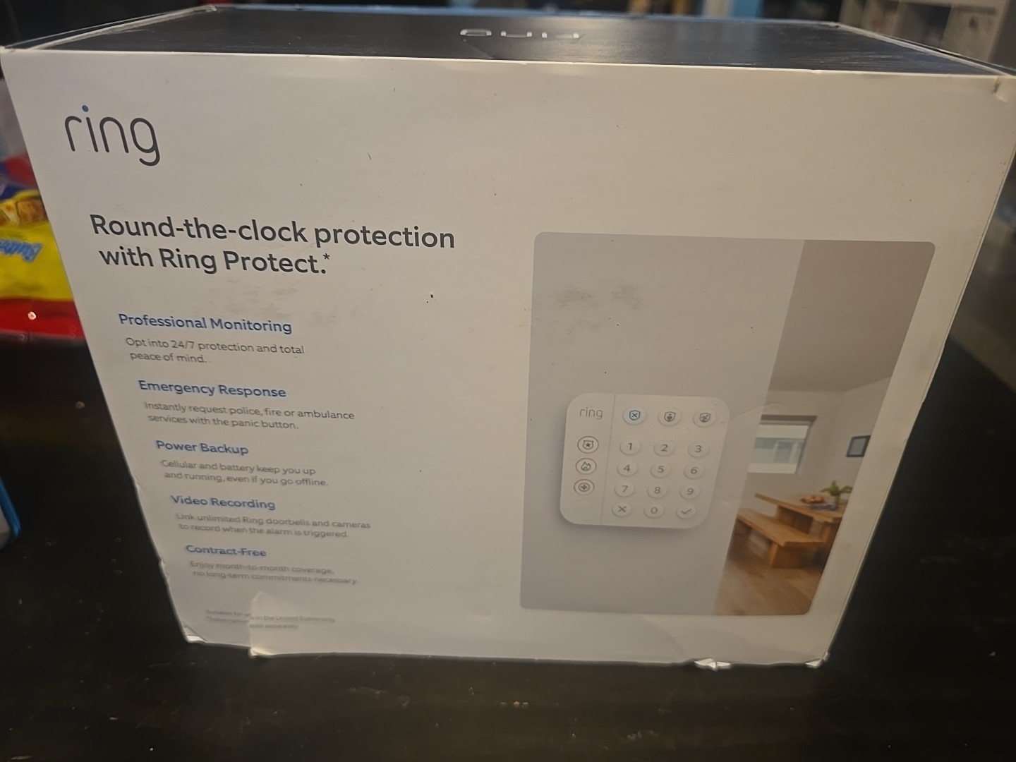 Ring Alarm 8-Piece Kit 2nd Gen Home Security System Works With ALEX