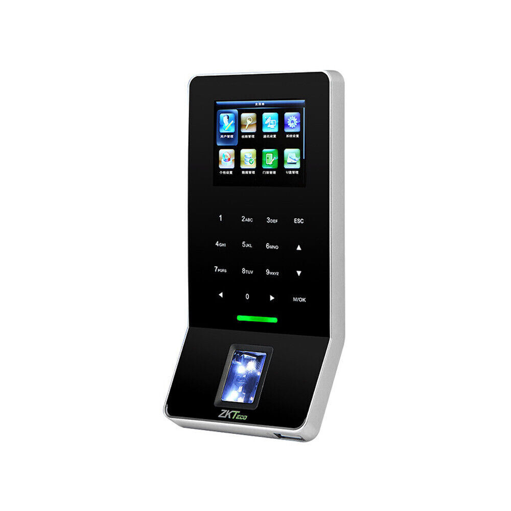 ZKSoftware F28 Fingerprint Time Clock And Access Controller System With TCP/IP