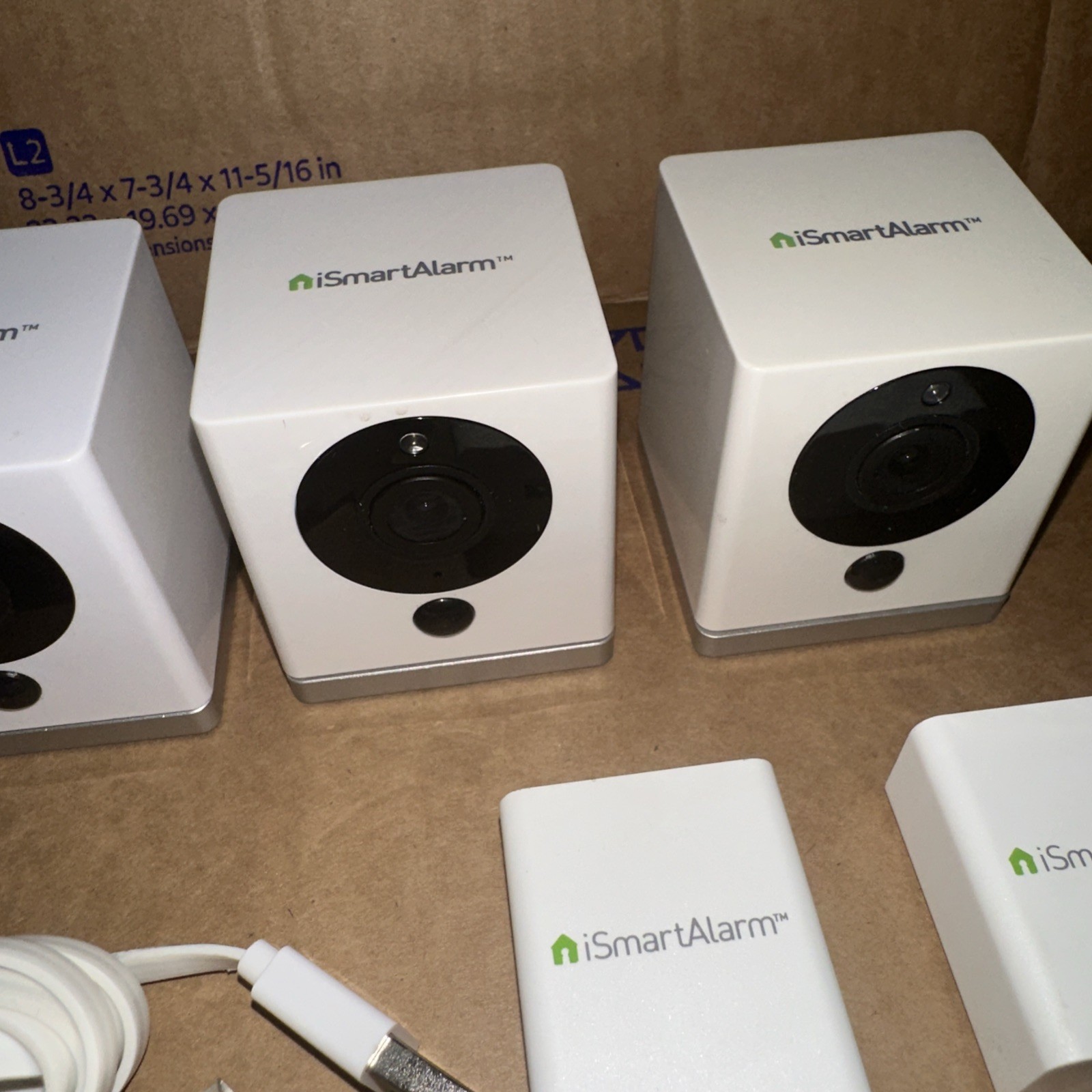 Lot Of 4 iSmart Alarm – Spot Indoor Wi-Fi Network Camera iSC5