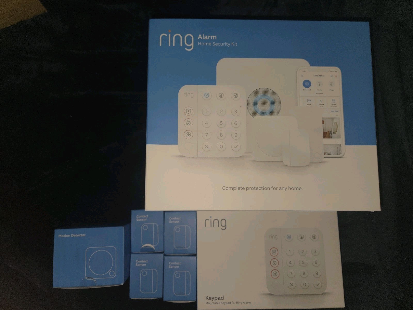 Ring Alarm 14 Piece Kit (2nd Generation) Home Alarm Security System, Alexa