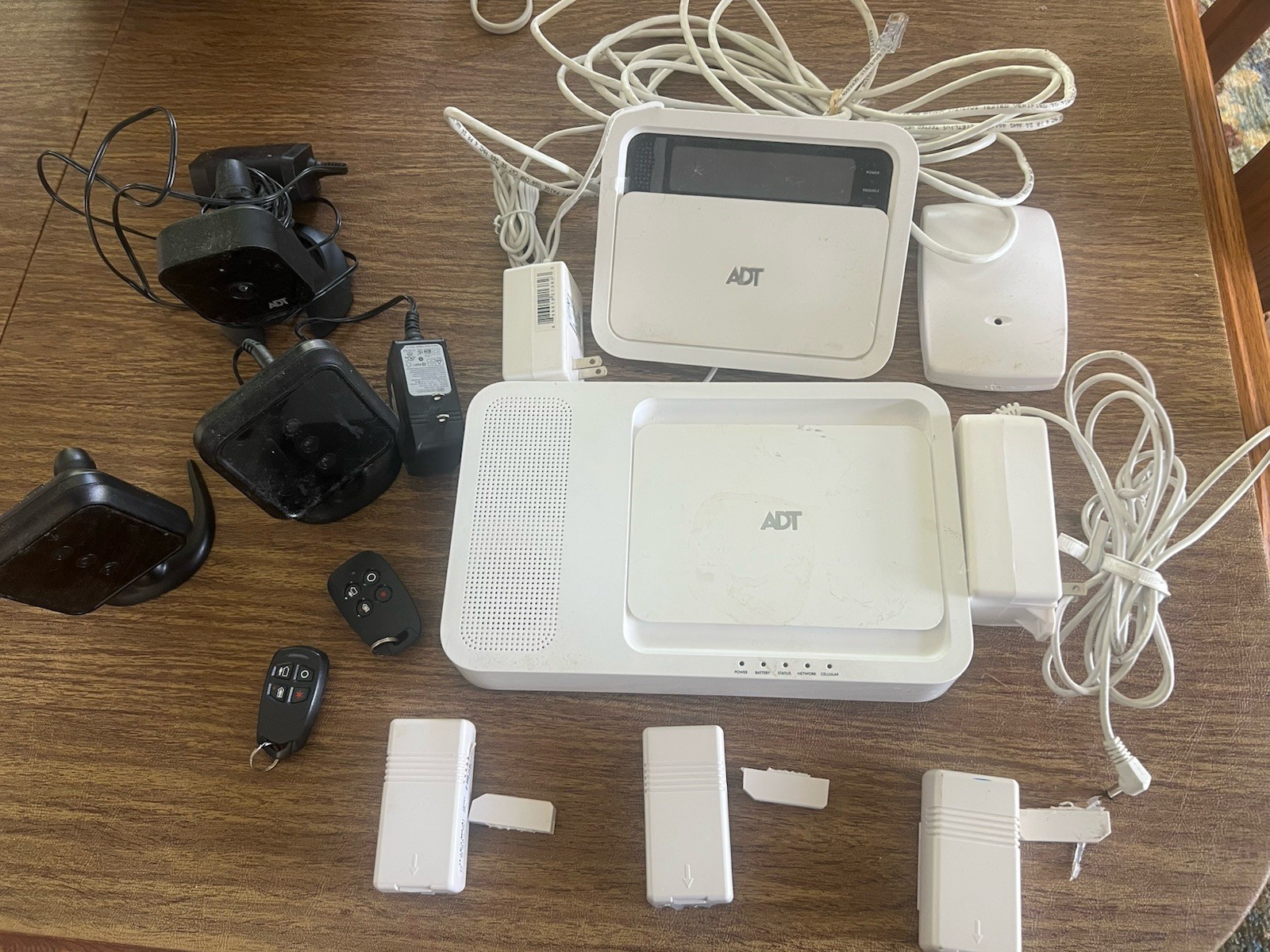 ADT Home Security System With Cameras Working But Selling for Parts Only