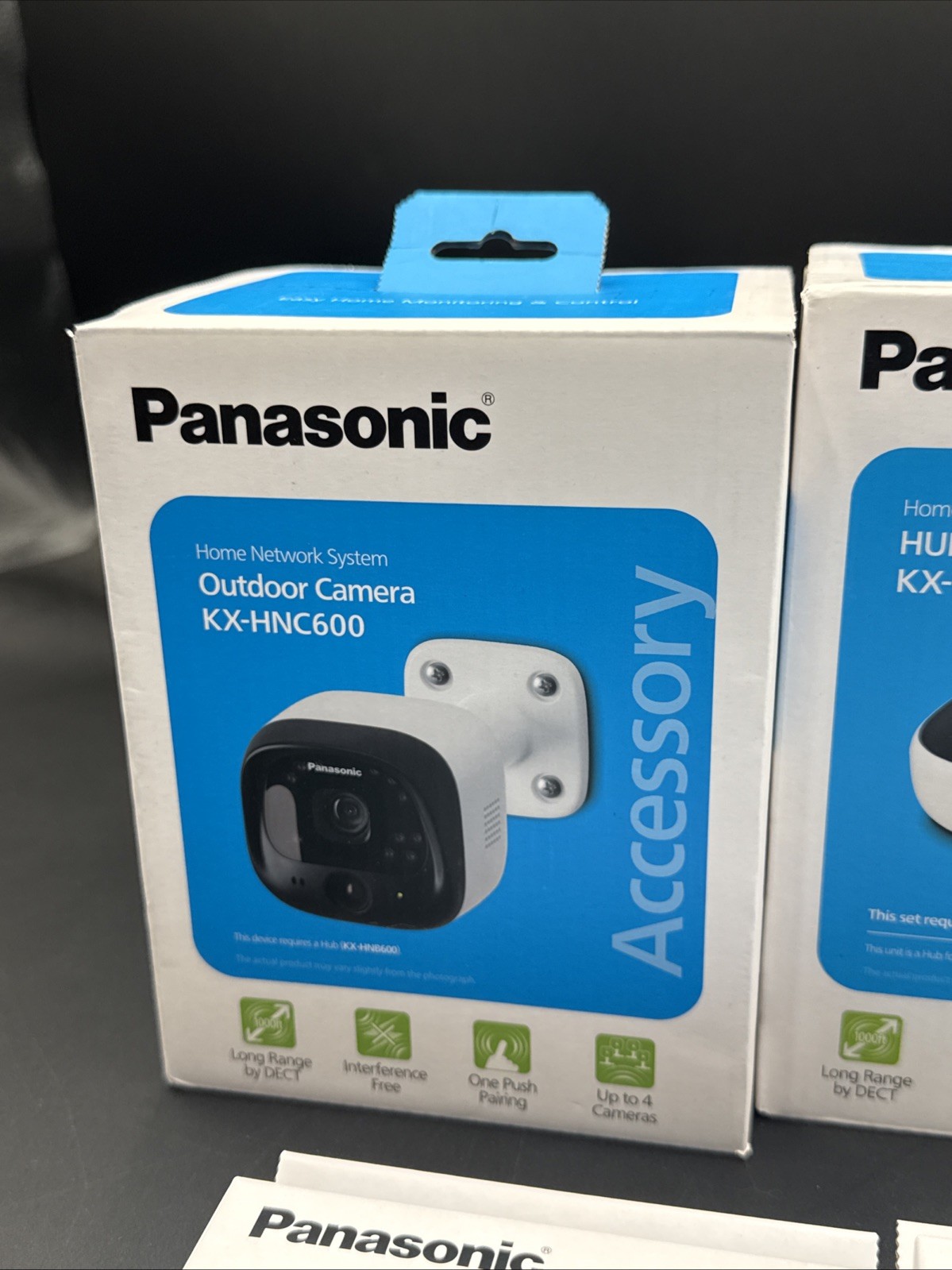 Panasonic Smart Home Security System Bundle KX-HNB600 With Cameras & Extras