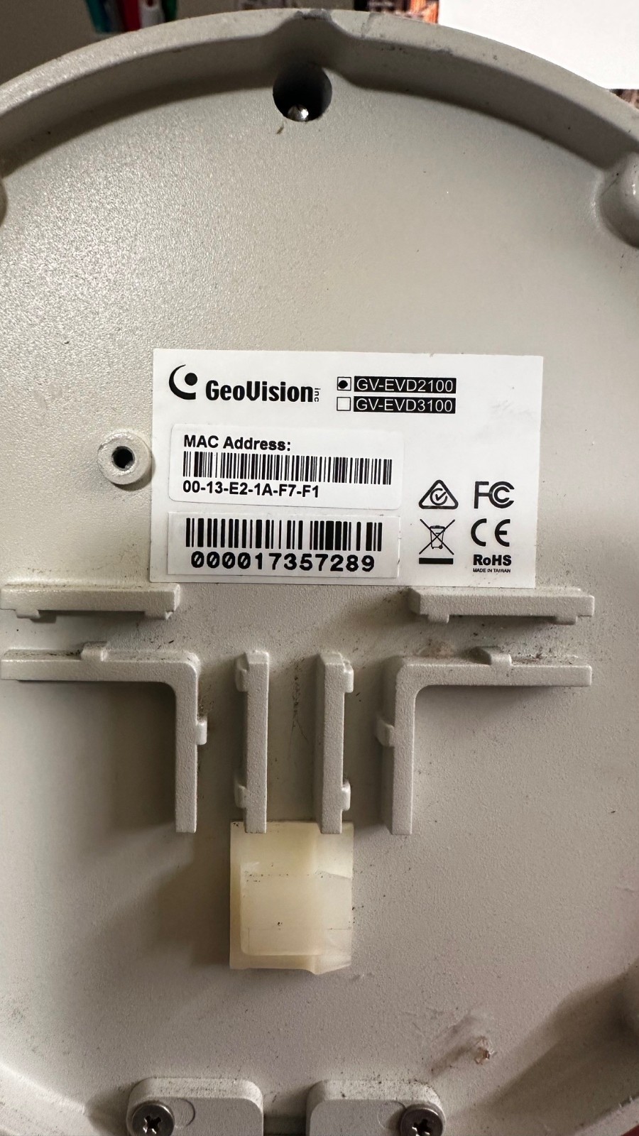 Geovision GV-EVD2100 Low Lux Vandal IP Camera, 1080P, IK10 / IP67, IR