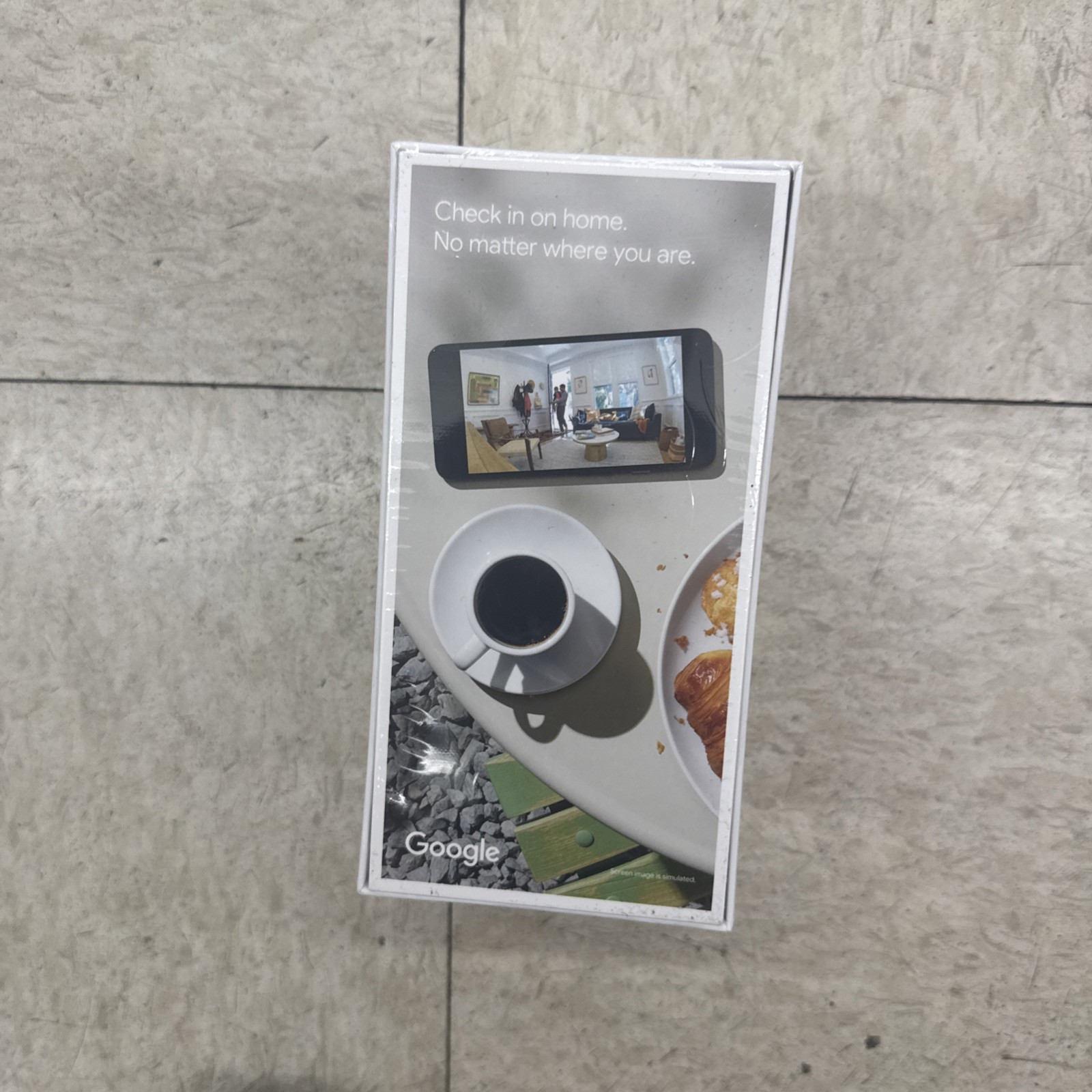 Google indoor Nest Security Cam 1080p (Wired) 2nd Generation Snow NEW SEALED