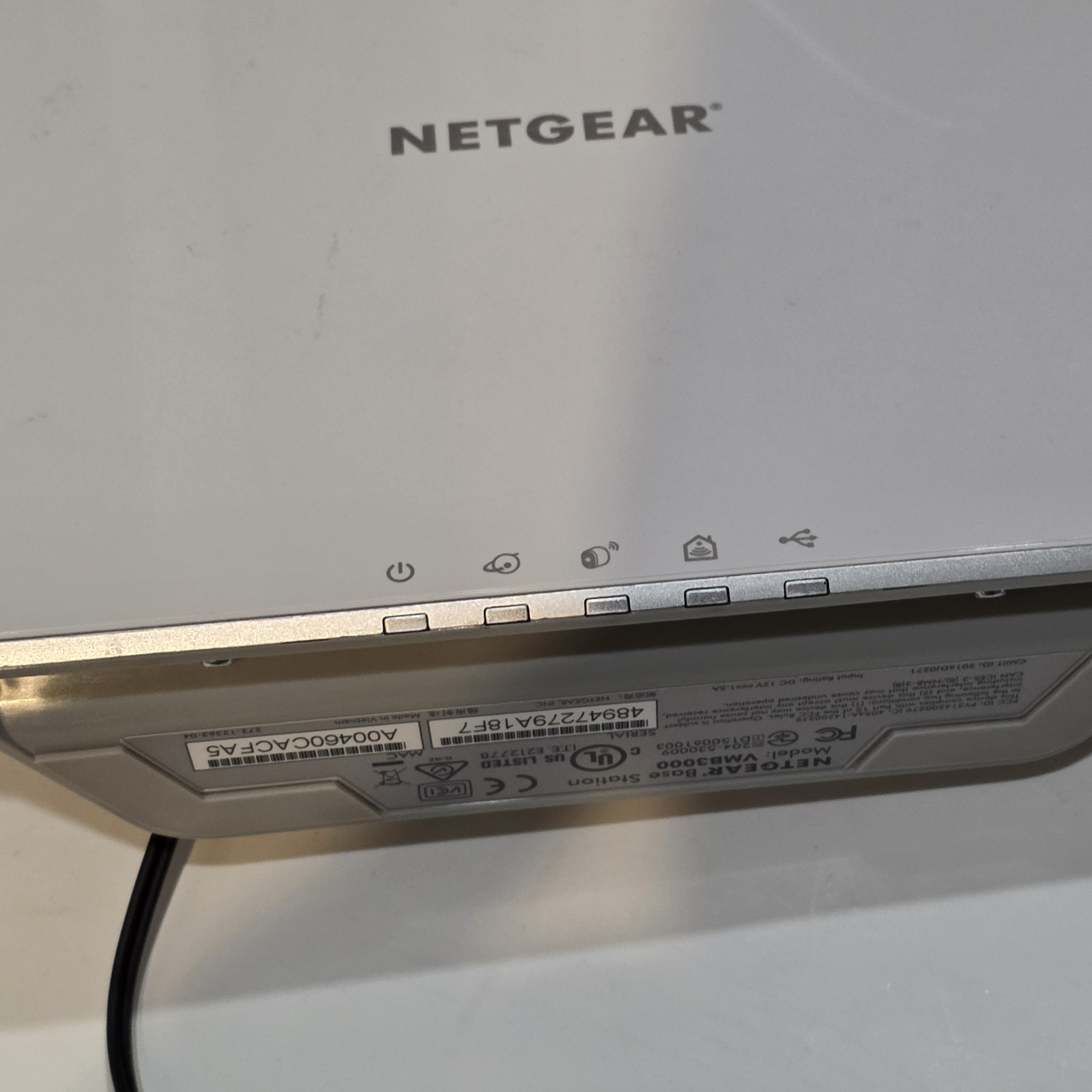 NETGEAR VMB3000 Arlo Camera Base station & (1) Camera