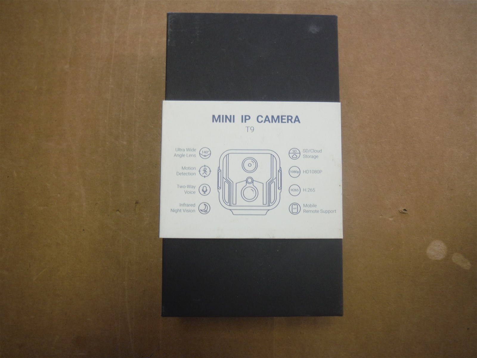 ROHS Mini IP Camera Model#T9 Resolution: 1920X1080 Support System Andrioid *BW6