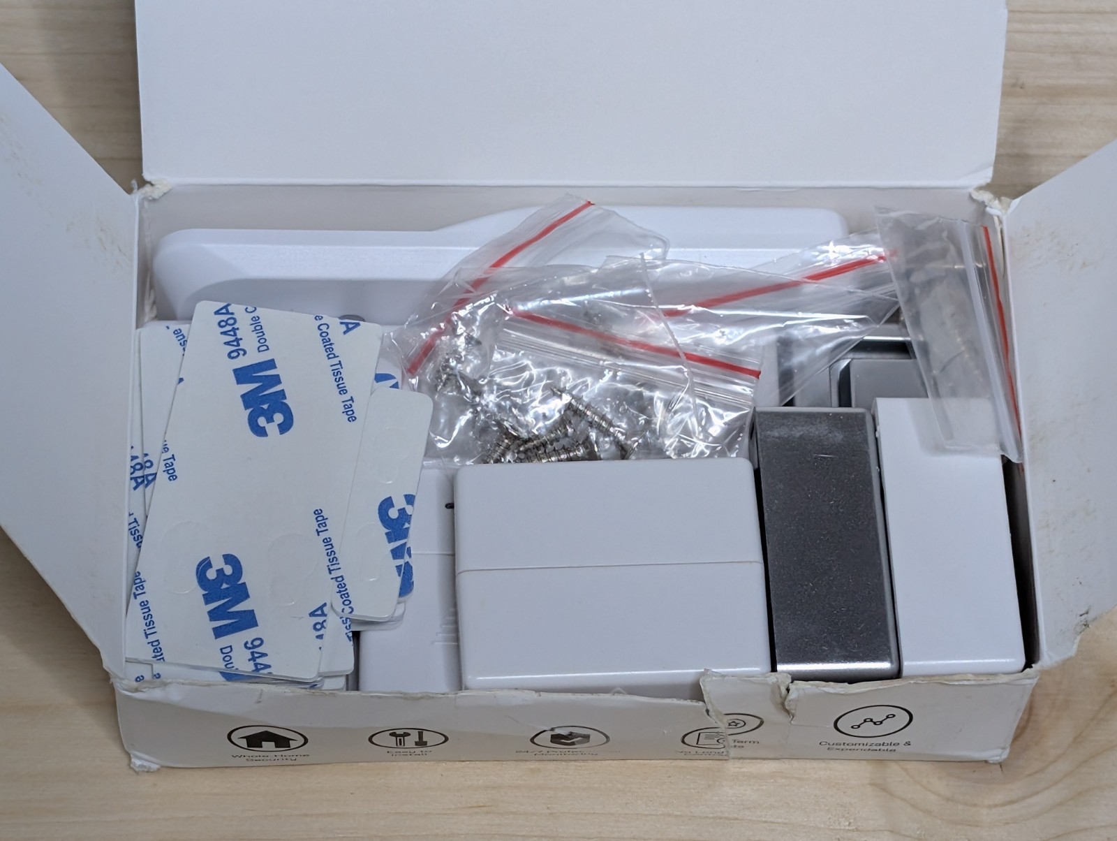 tolviviov Home Alarm System3rd Gen 4pack 120dB Alarm Door/Window Sensors with…