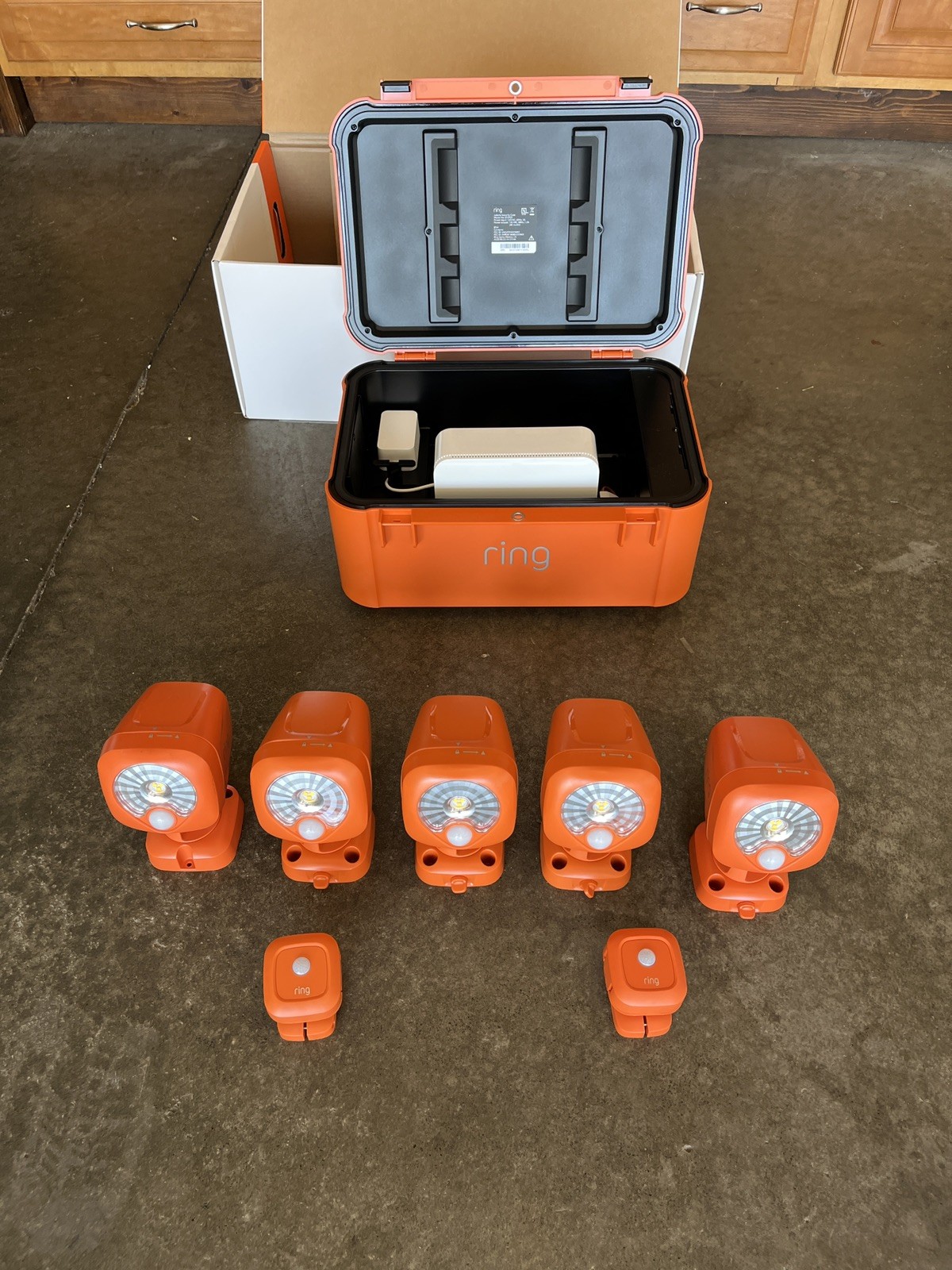 NEW Ring Jobsite Security 5-Piece Starter Kit (OPEN-BOX = NO CAMERA)