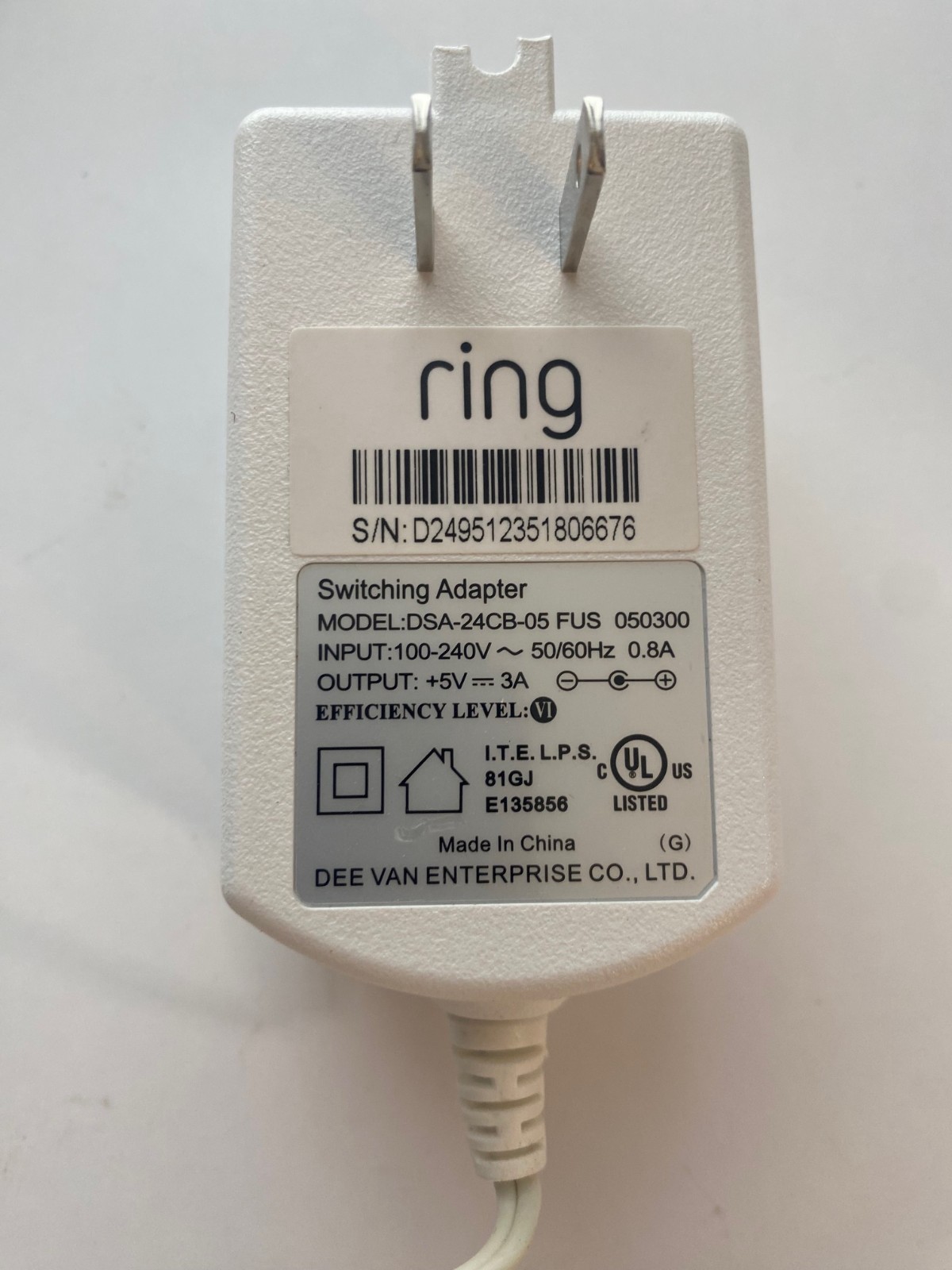 Ring Alarm Base Station (1st Gen) (4HB1S7-0EN0)