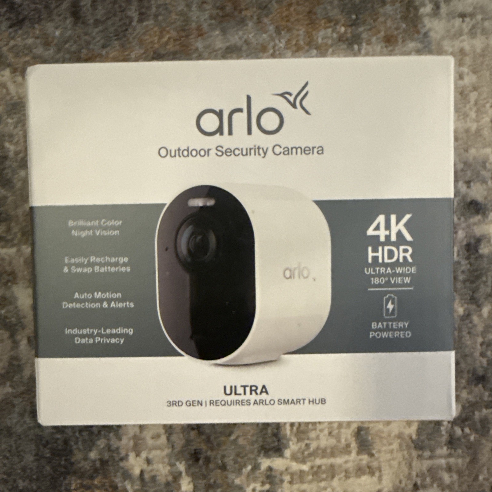 Arlo Ultra Add-On Security Camera 4K HDR (3rd Gen, 2025 Release) Wireless, 1 Cam
