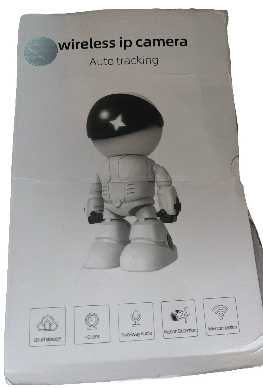5G/2.4Ghz WiFi Robot Camera 3MP Pet/Baby Camera with Phone App Motion Detection