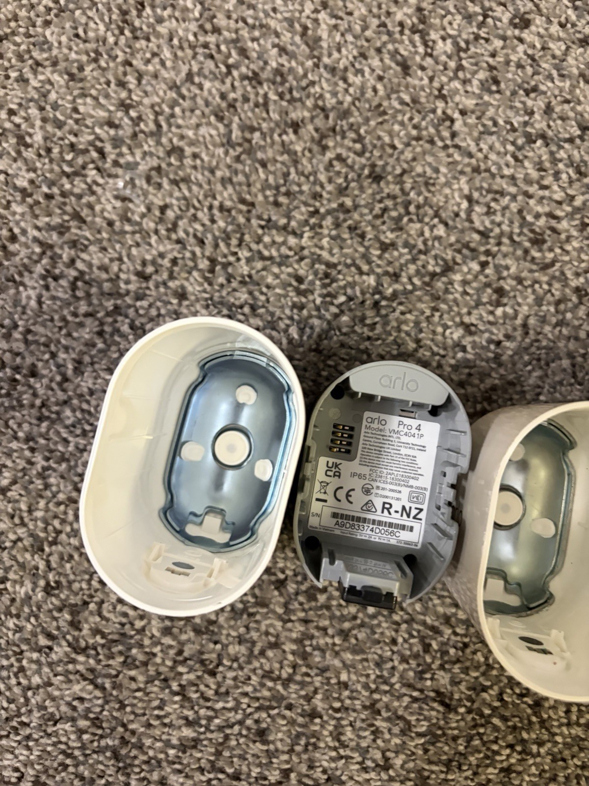 Arlo Pro 4 Camera Wireless Security VMC4041P w 2 Battery PARTS Untested Lot Of 3