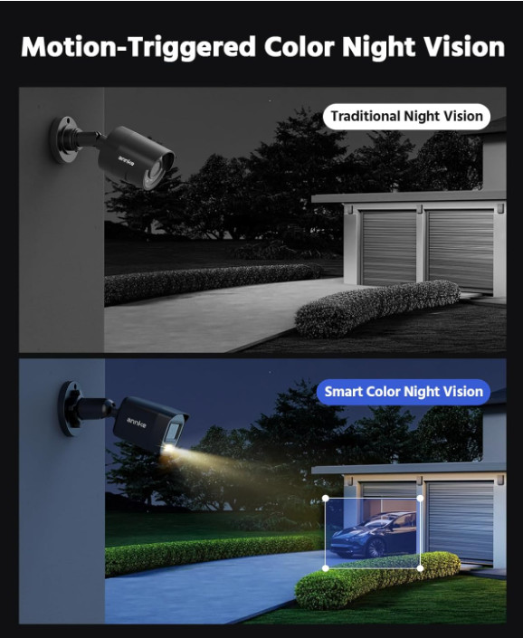 Security Camera System HD-TVI 1080P Lite Video DVR & 12 Cameras