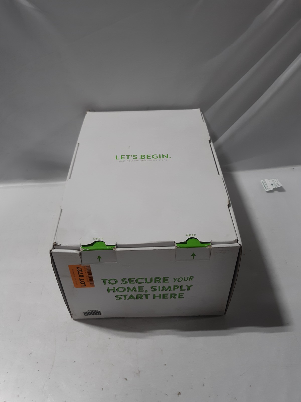 Frontpoint Security System Control Panel w/ Power Adapter – For Parts or Repair