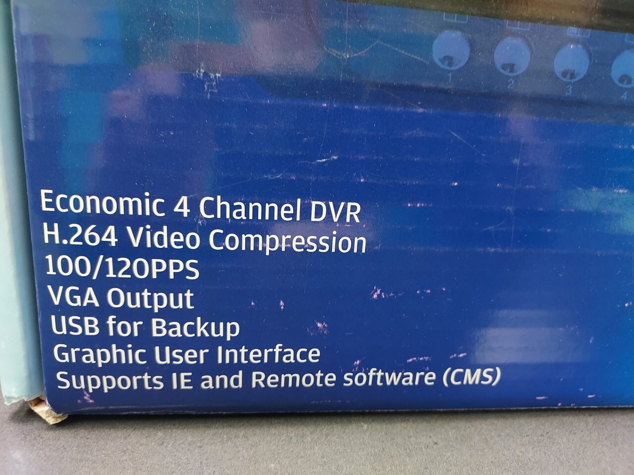 H.264 4 channel dvr security system Capture