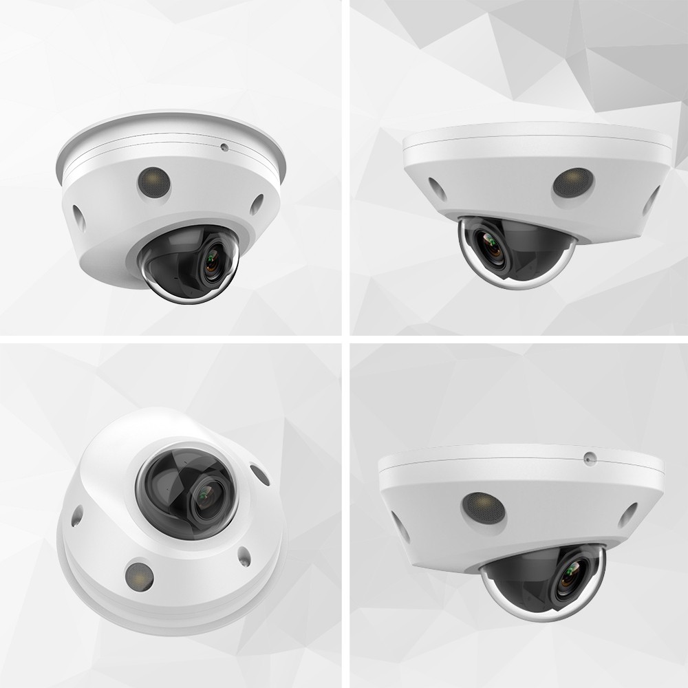 Vikylin 16POE 16CH NVR System 180View Dual light Color Dome 4K 8MP ip Camera Lot