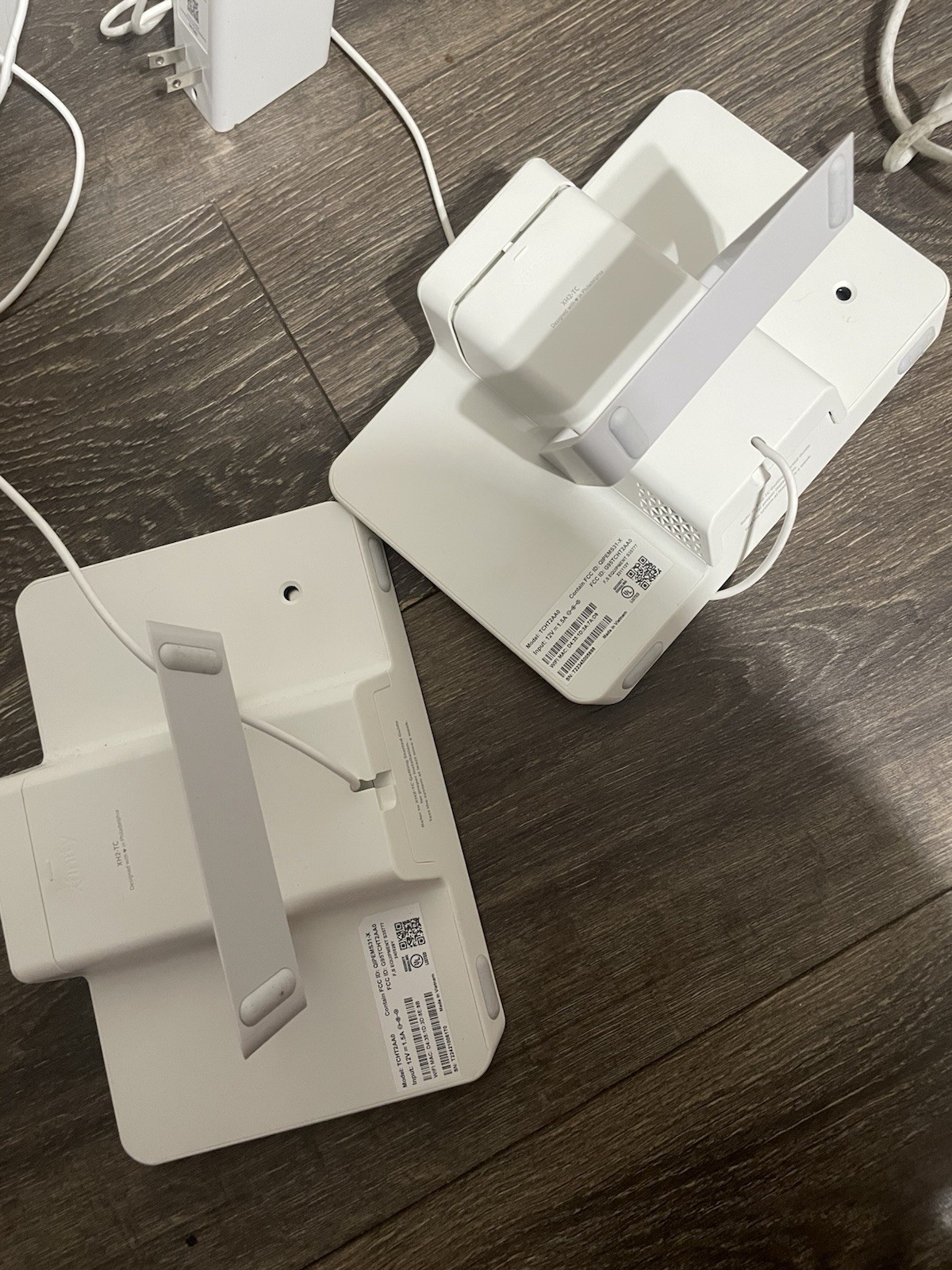 Xfinity Home security system components Monitors Camera Router Internet Display
