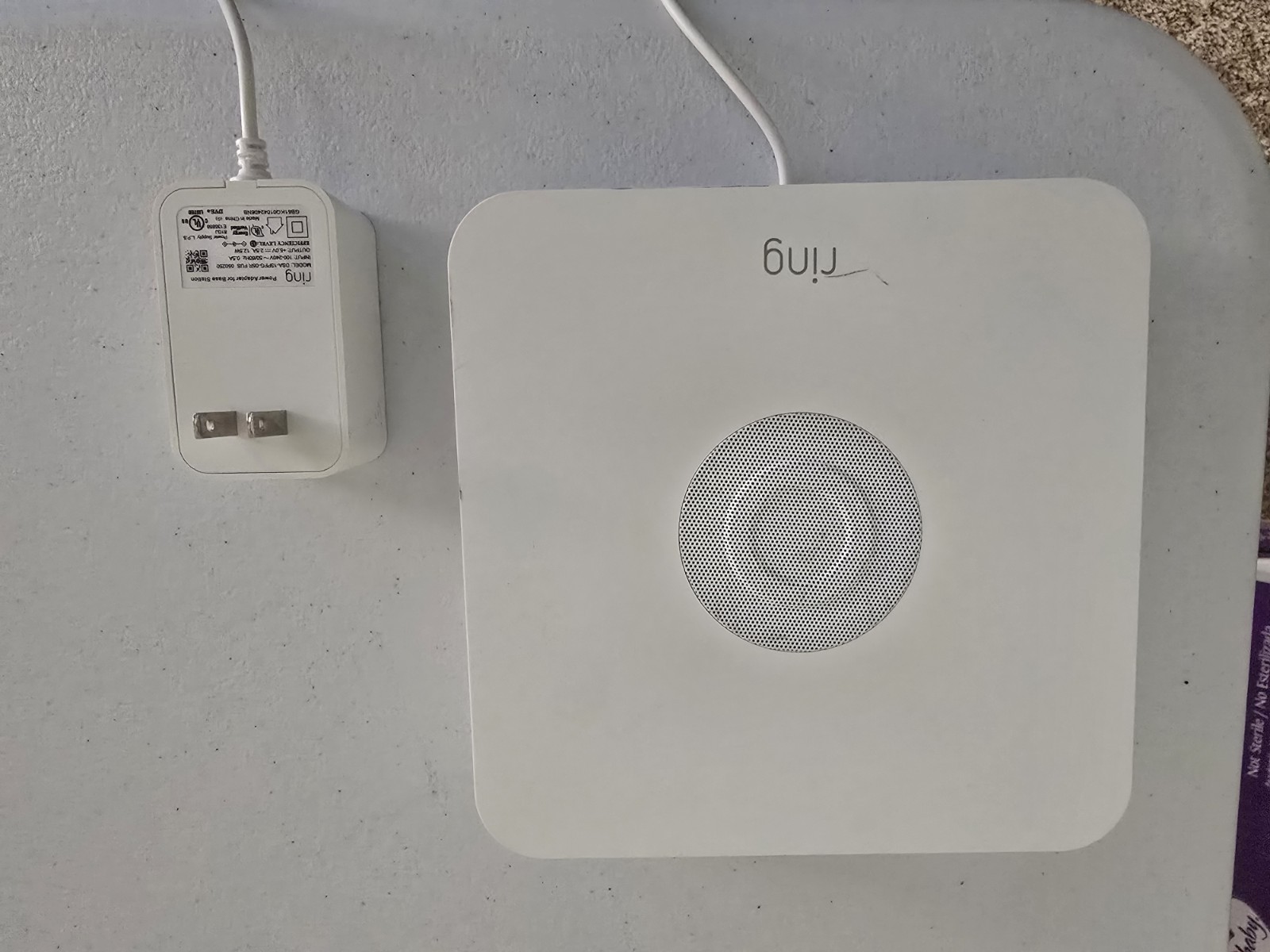 Ring Alarm 2nd Gen Base Station Siren Wireless Home Security Systems + Motion