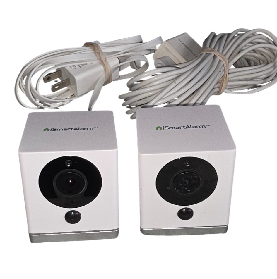 iSmartAlarm Home Security Smart System – Complete Set w/ 3 Cameras, Hub & Sensor