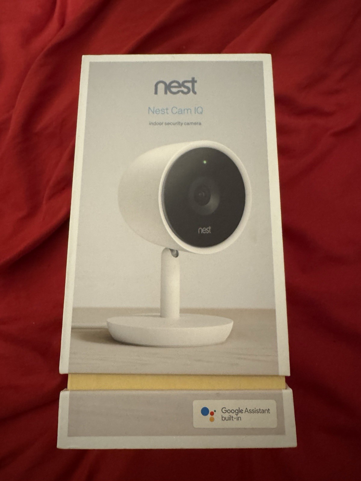 Nest NC3100US Cam IQ Indoor 1080p HD Wireless Security Camera – White