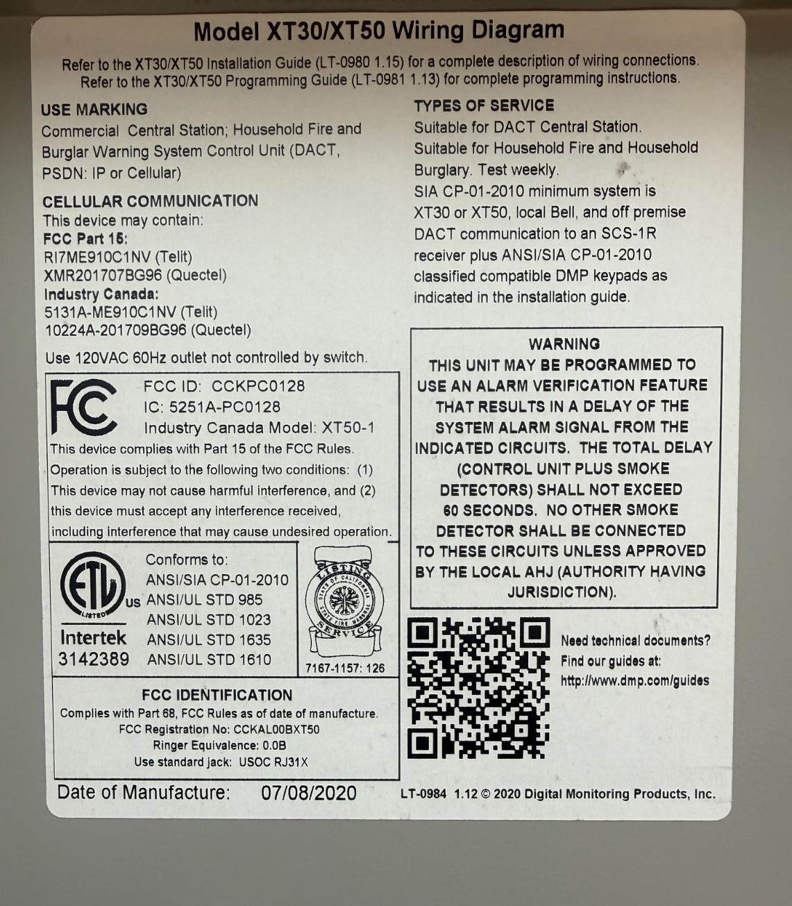 DMP XT50DM-G