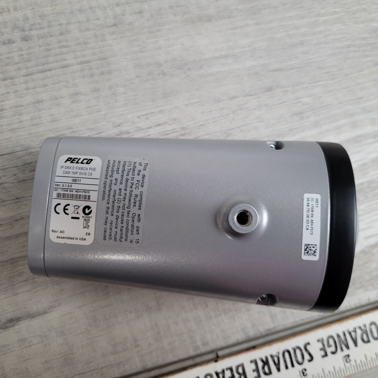 Pelco Sarix IXE Series Box Camera w/SureVision IP SRX E CAM 1MP Ver 2.1/2.0 NEW