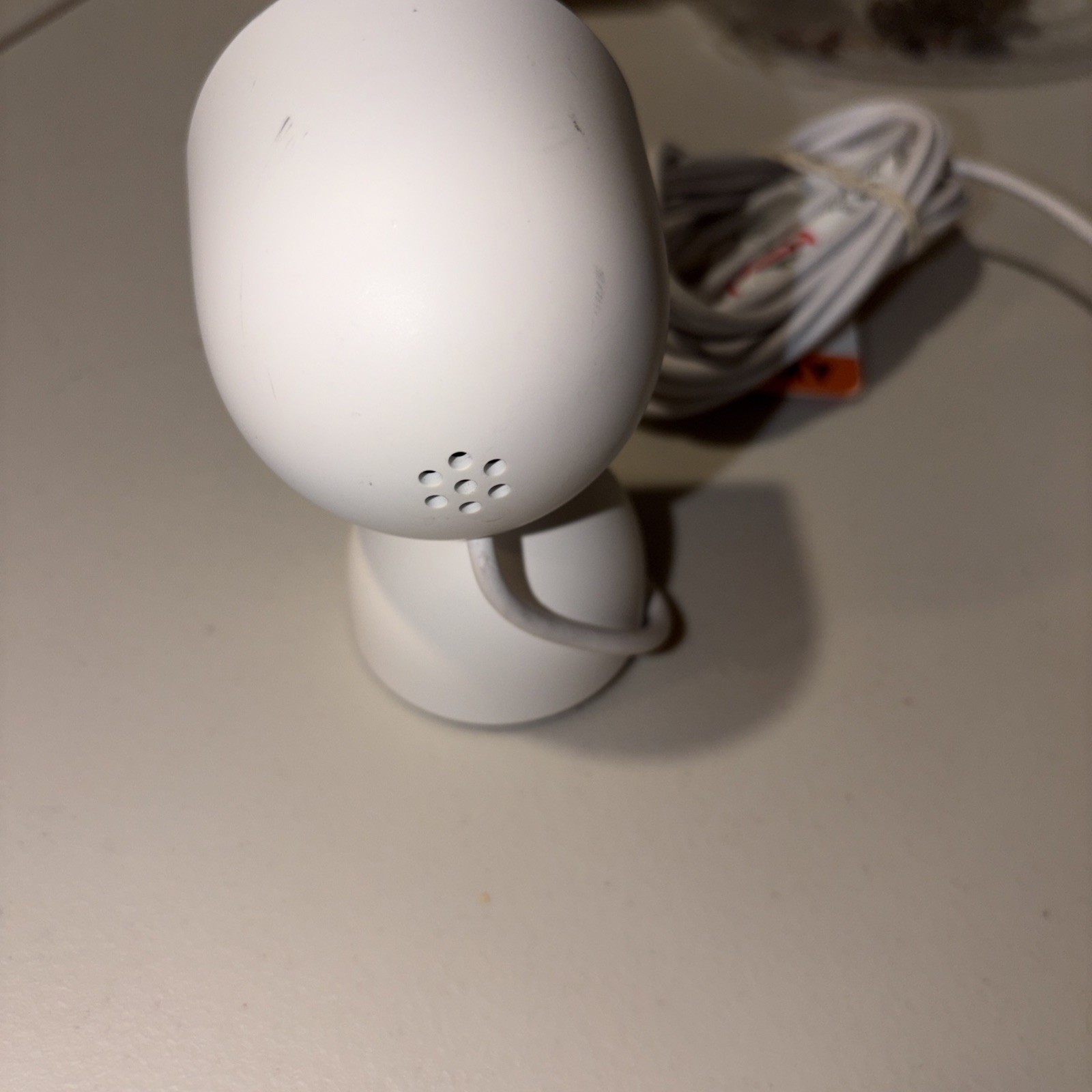 Google Nest Security Cam Indoor 1080p Wired 2nd Generation (White Snow) GJQ9T