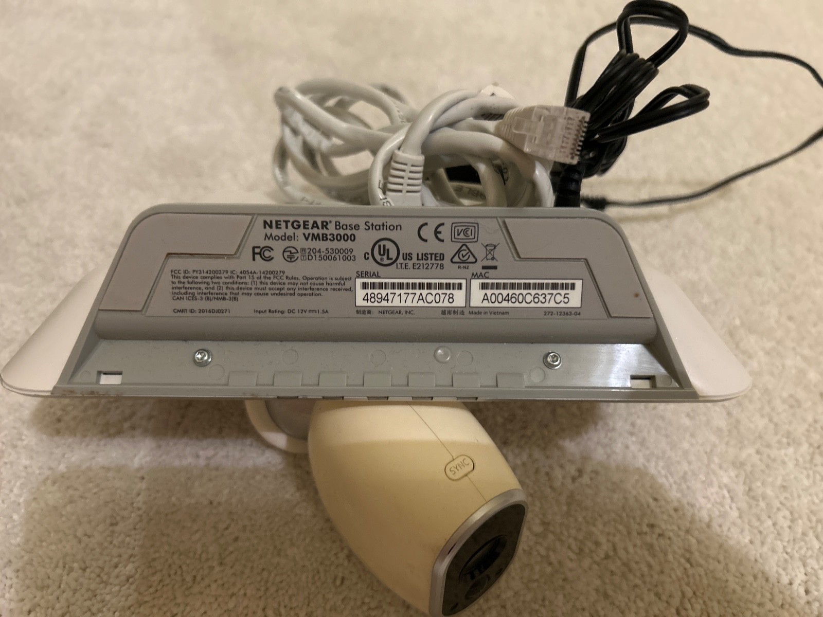 ARLO vmb3000 Original