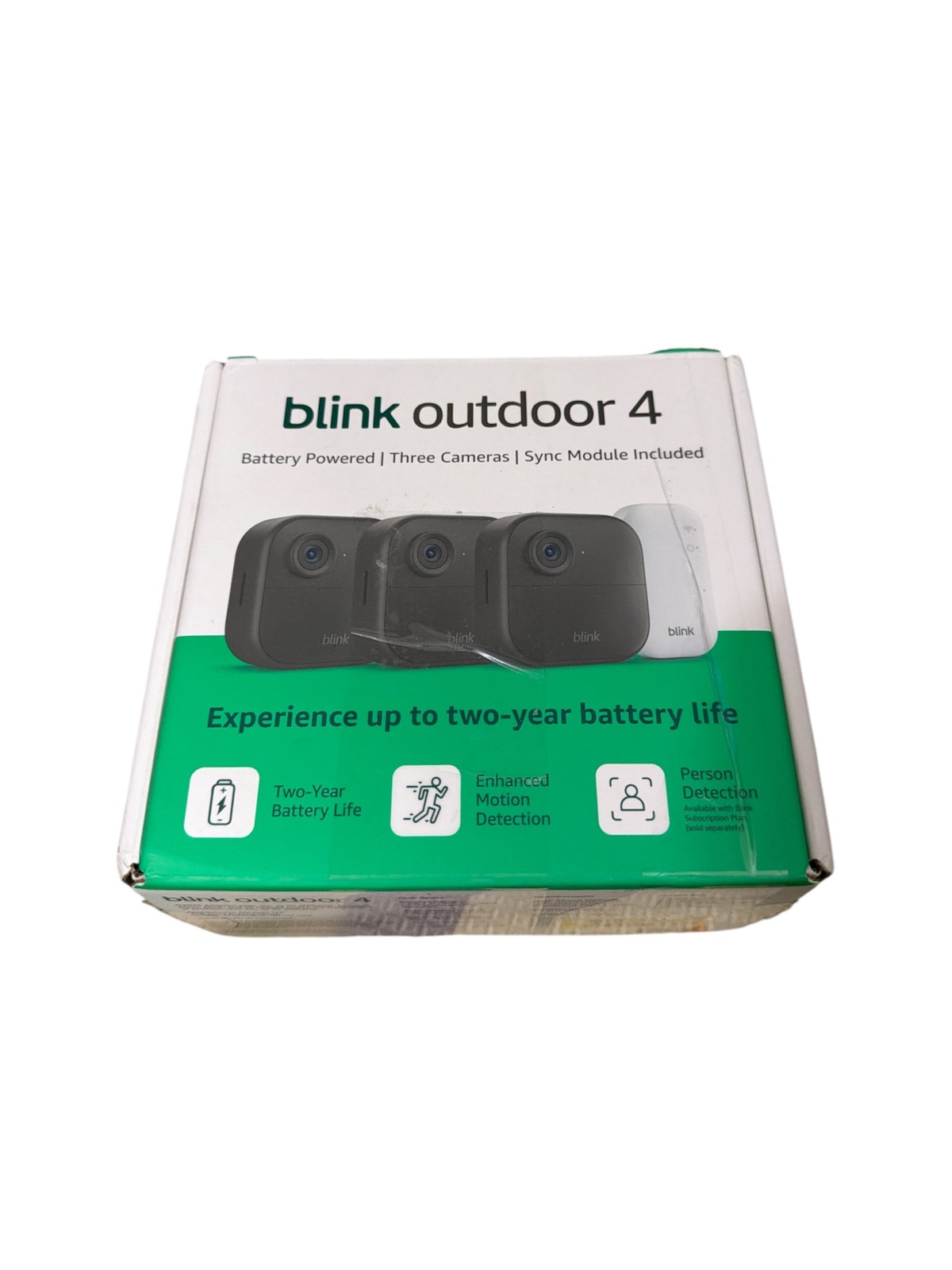 Blink – Outdoor 4 Wireless Smart Security Camera, 2 Year Battery Life, 1080p HD