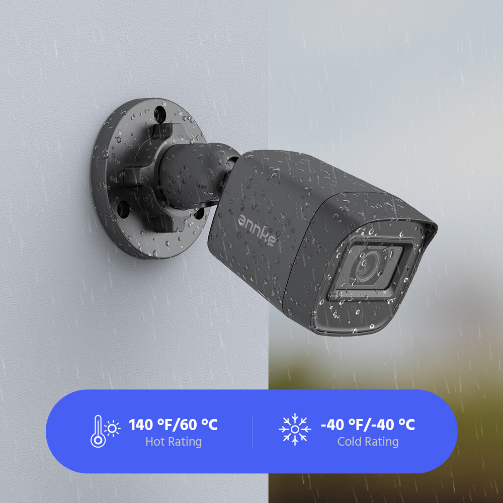 ANNKE 8CH 3K Lite DVR 1080P Wired Security Camera System Human Vehicle Detection