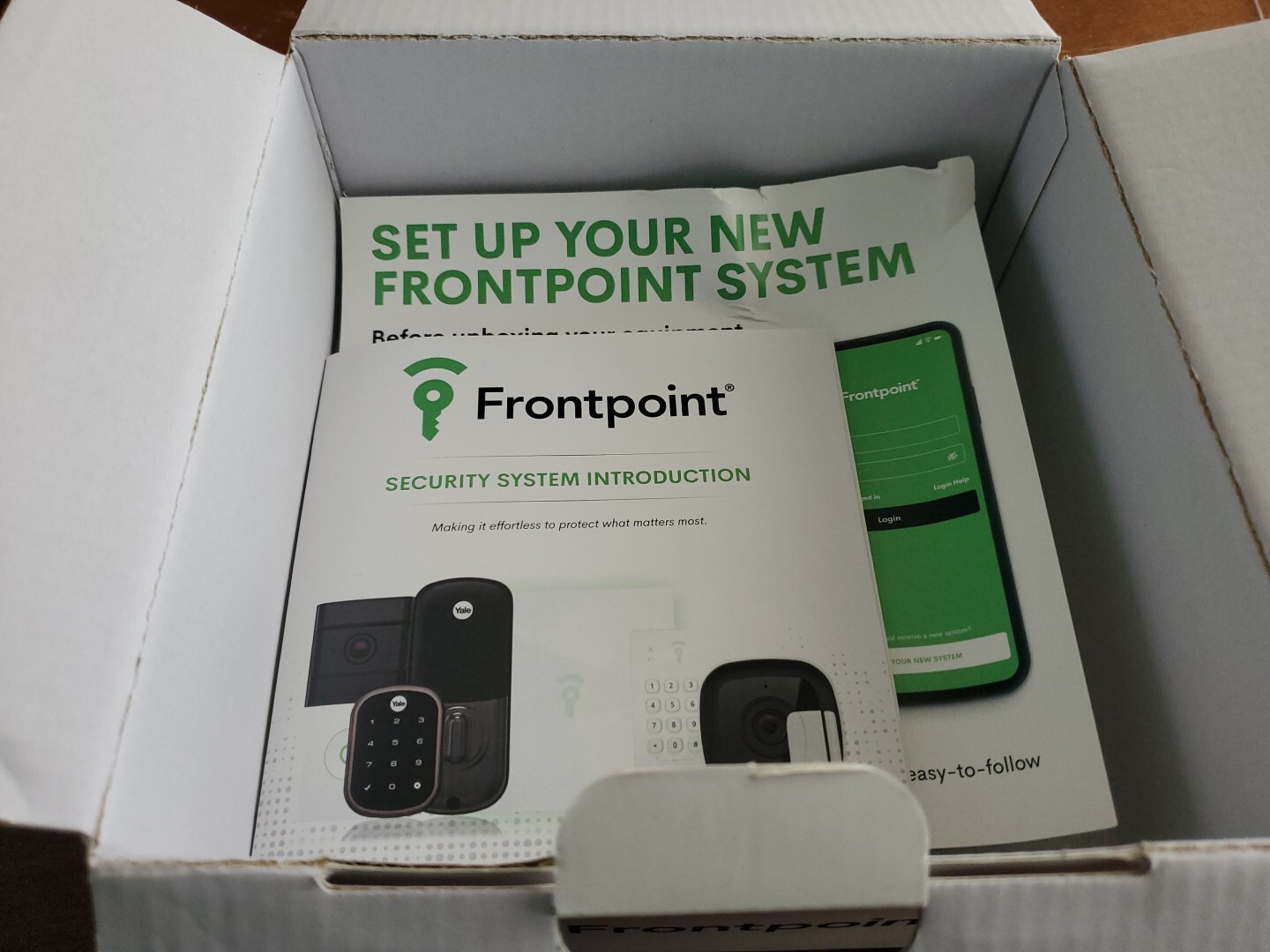 Frontpoint Hub And Power Supply FPHUB3.1 Home Security System