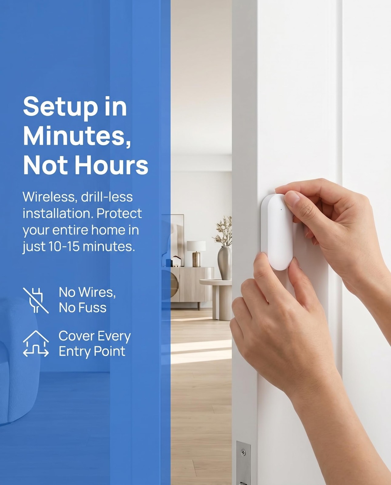 Wireless Home Security Alarm System | 4.3″ Touch Screen | GSM/4G + WiFi | DIY Se