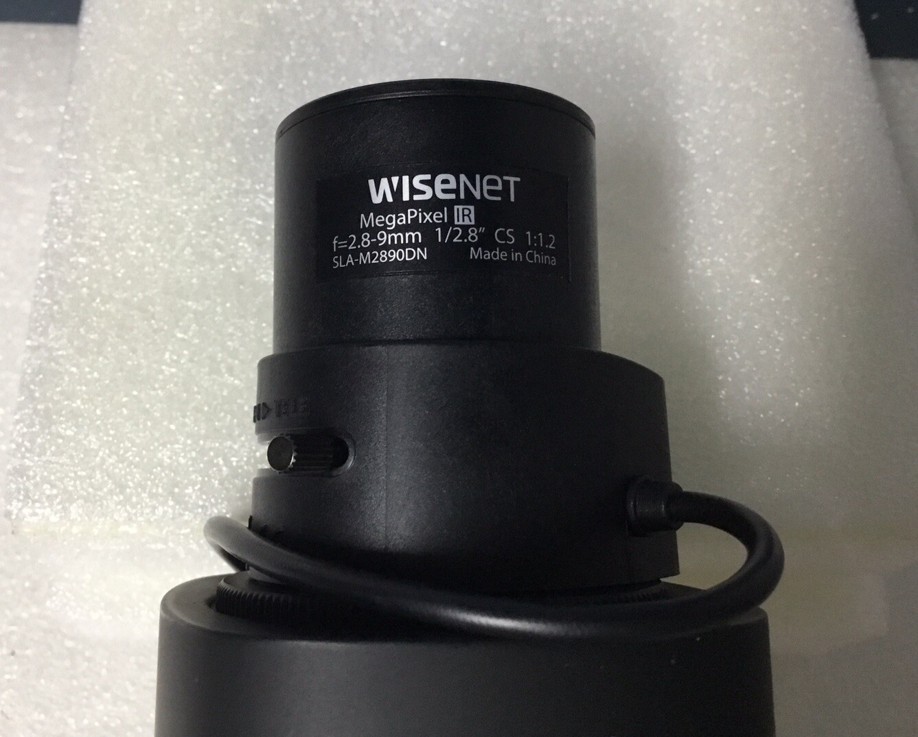 Wisenet XNB-6000 Surveillance IP Color Camera W/ 2MP IR Lens 2.8-9mm H.265 H.264