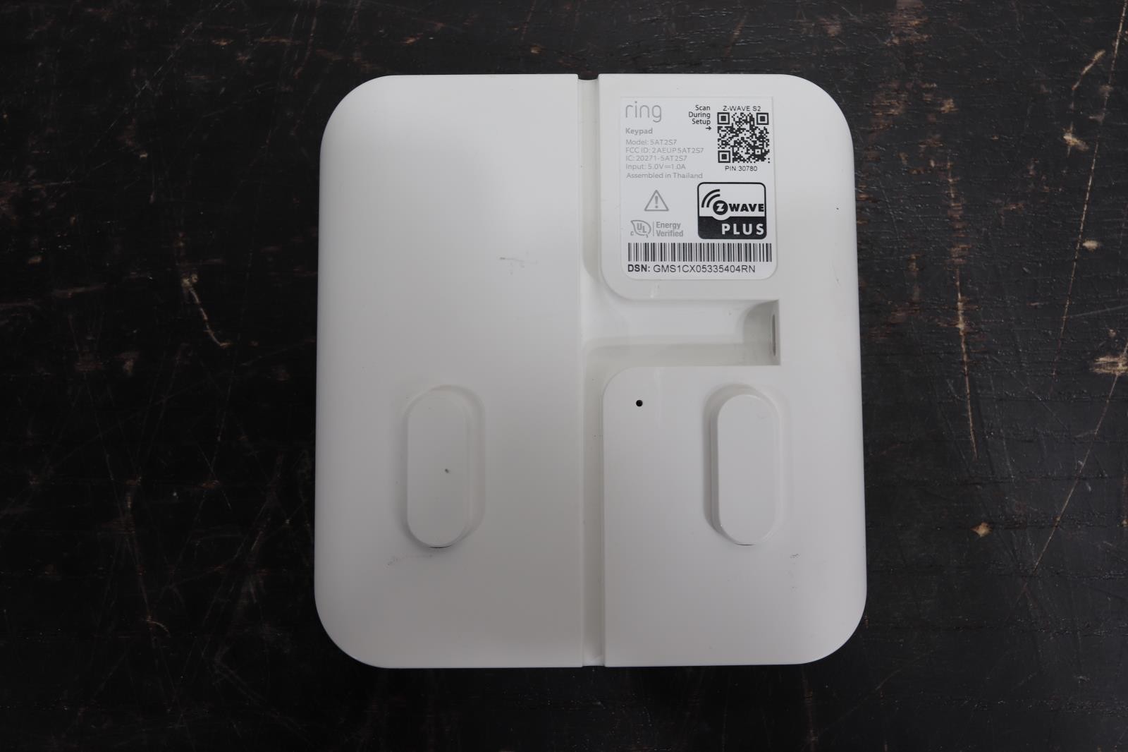 Ring Keypad 5AT2S7 2nd Gen White Z-Wave Plus Power Adapter #2