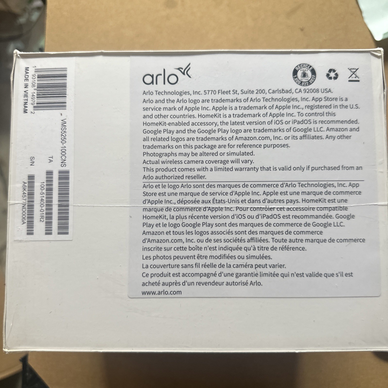 Arlo Ultra Security Camera 4K 3rd Gen 2025 Release 2 Cameras with Smart Hub NEW