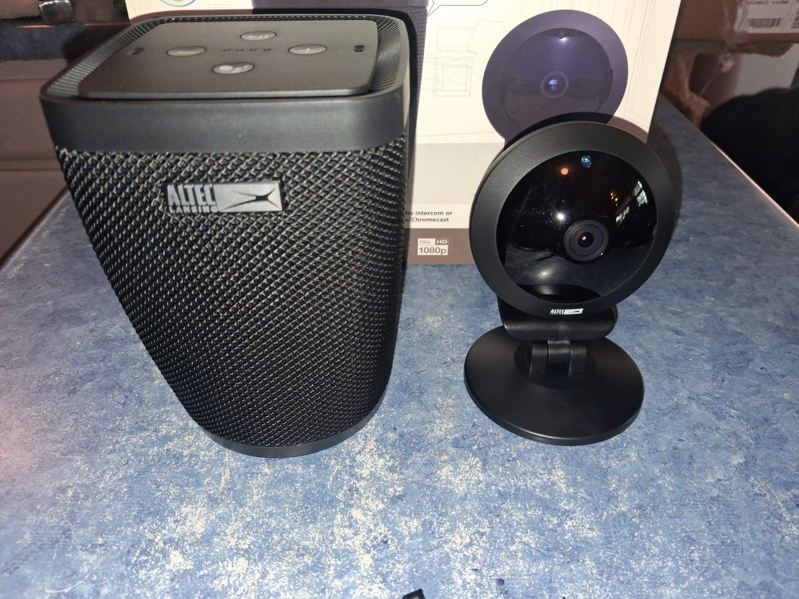 New Altec Lansing Smart Security System – Wi-Fi Camera & Speaker Voice Activated
