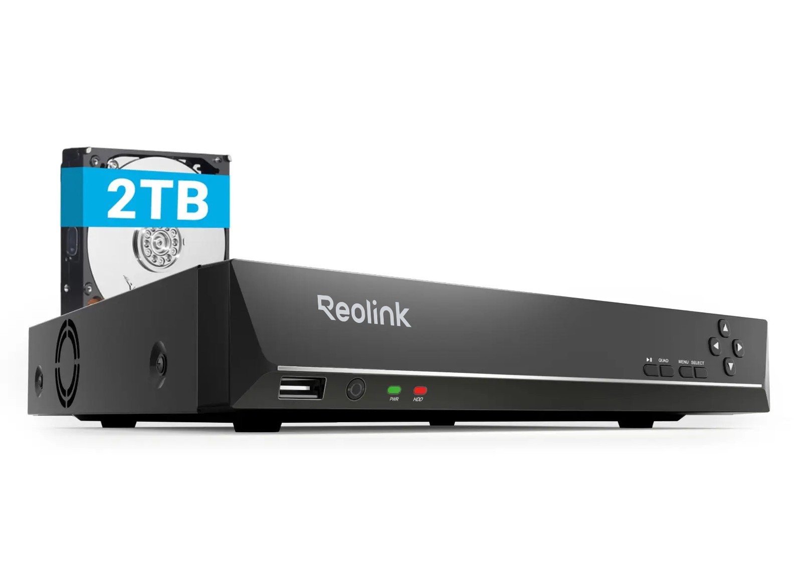 Reolink 1212A 12MP PoE Security Camera System 12CH NVR 2TB HDD Smart Detection