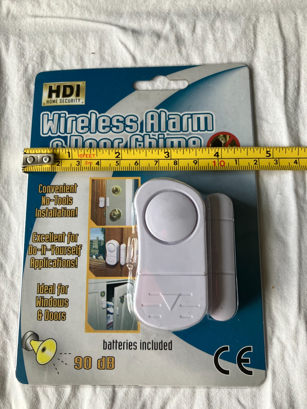 Wireless Home Security Alarm and Door Chime Battery required 20975 90db DIY