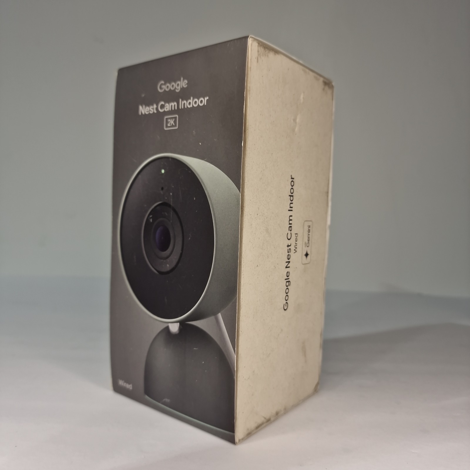 Google Nest Cam 2K Indoor Wired 3rd Gen Security Camera Hazel GA09975-US