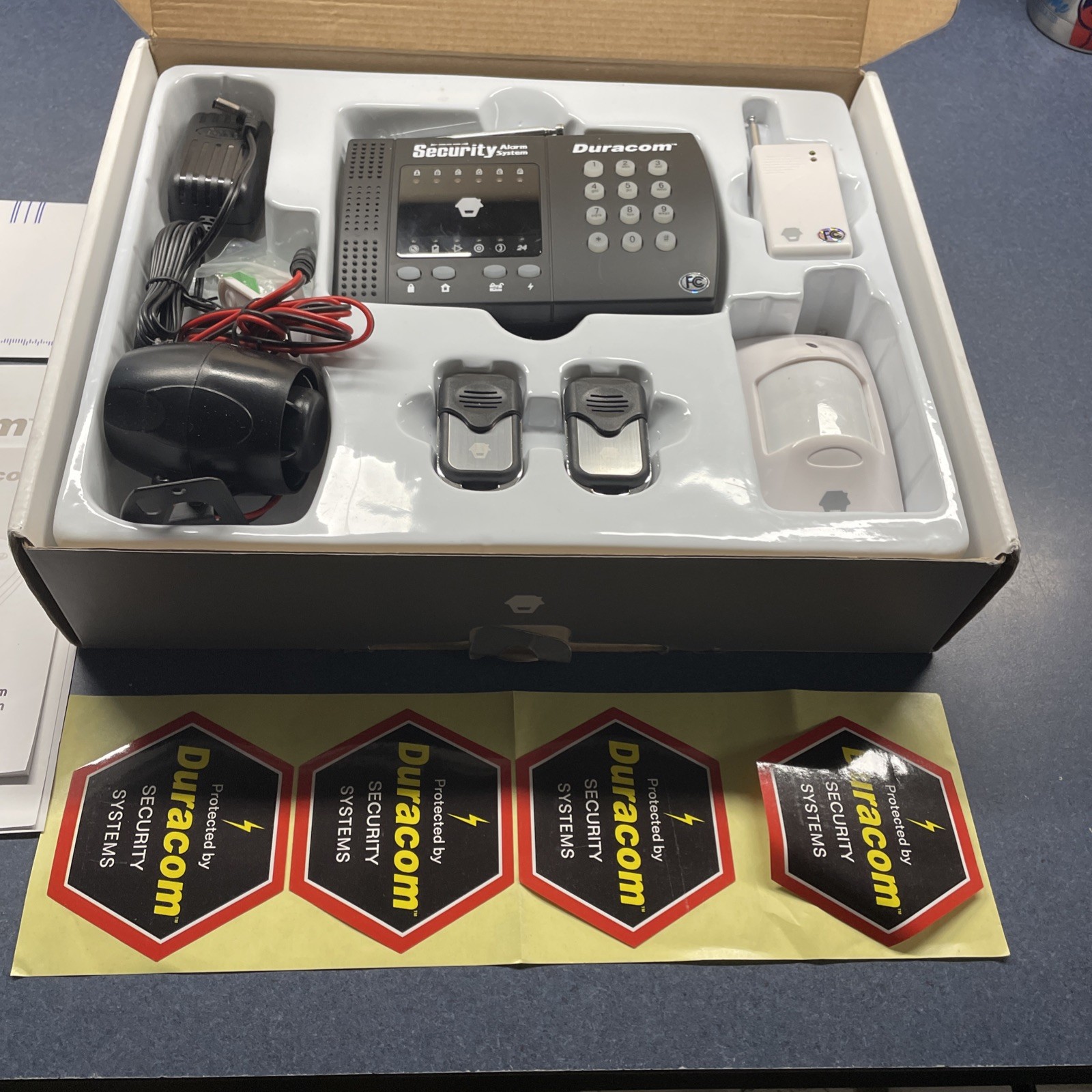 NOS Duracom CG-8800K8 Home Security Alarm System New In The Box Nice!