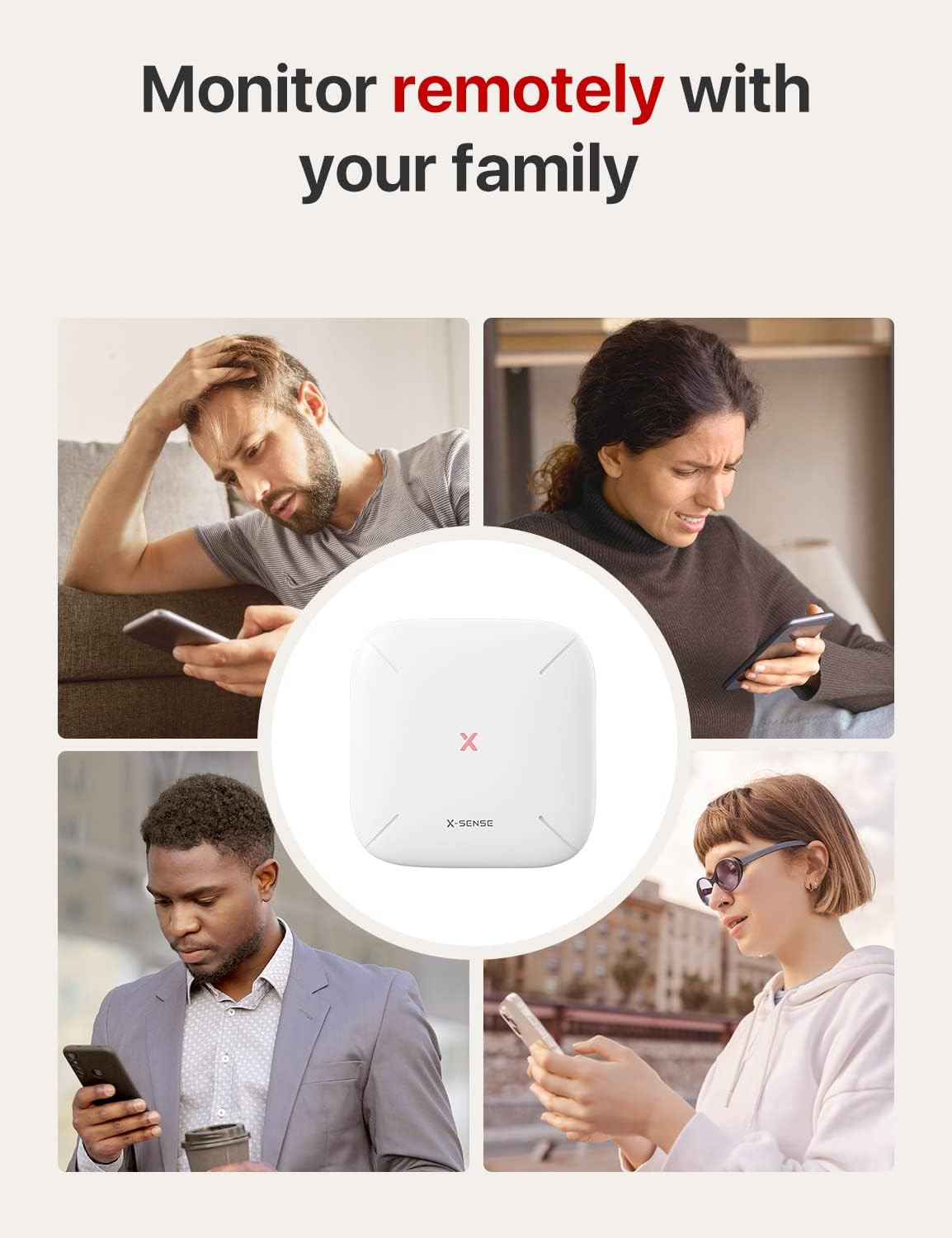 Smart Home Base Station, 2.4 Ghz Wi-Fi Required, Enhance Your Home Safety Networ