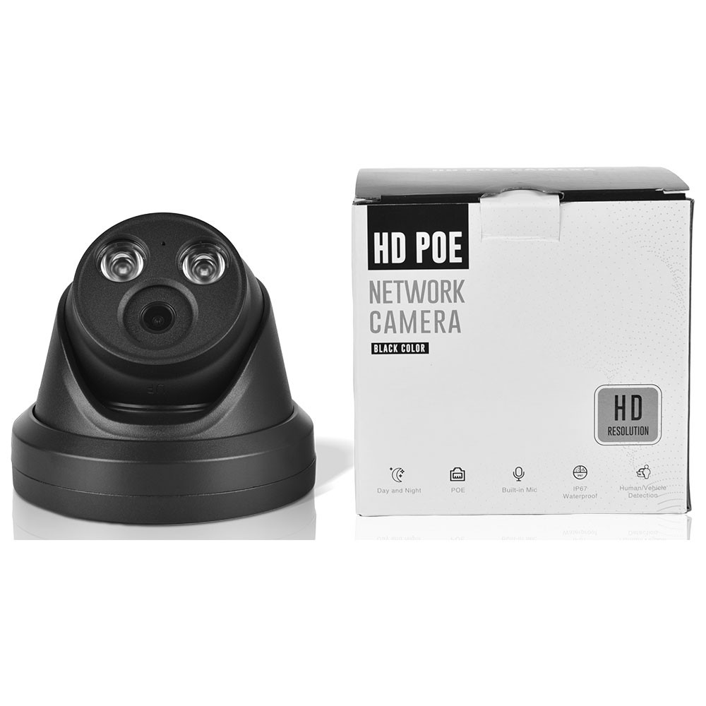 Vikylin 8CH 8POE 5MP Outdoor Security Camera Systems Full color Night Vision Lot